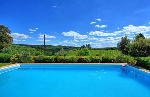 Monsanto Villa | Wonderful private villa with WIFI, A/C, private pool, patio, panoramic view, close to San Gimignano