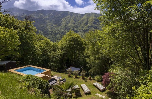 Pisogne Villa | Wonderful private villa for 16 guests with private pool, WIFI, TV, patio and pets allowed