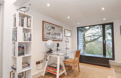 Helford House | WOOD MEADOW, pet friendly, with open fire in Helford