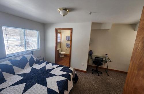 Houghton Apartment | WP2 Pet Friendly Keweenaw Apt w EV Charger Onsite