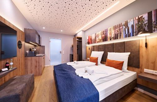 Schafhof Apartment | XZLLENZ Traum Studio-Apartment, Frei-Parken, U-Bahn, Küche