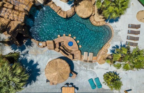 Yucca Valley Villa | Your Own Personal Waterpark! Tiki Hidden Paradise
