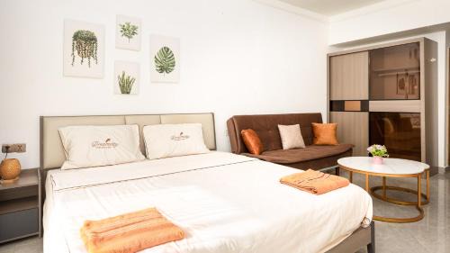 Daun Penh Apartment | Yuetai Phnom Penh Harbour - Front Riverside - FREE LAUNDRY