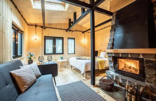 Karniewek Cabin | Zegrze Lake Domek Cichy Las I Sauna Popowo-Letnisko