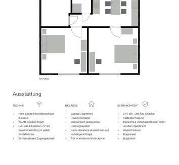 Rhein-Erft-Kreis District Apartment | Zehnthof 2a WH01 EG - Apartment 2 SZ, 4 Betten
