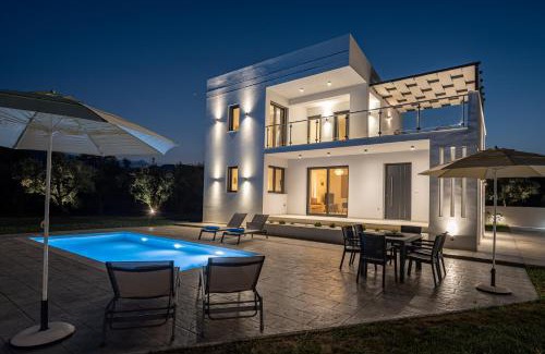 Zakynthos Villa | Zenith White Elegant Villa 2