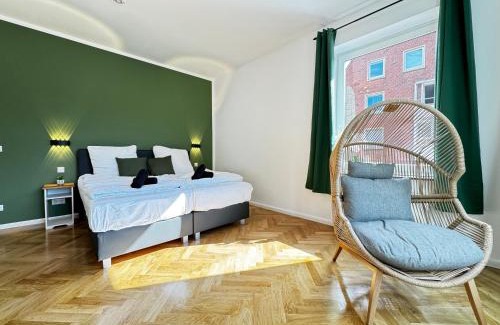 Emden Apartment | Zentrale, familienfreundliche Wohnung nahe Hbf, Ideal für Geschäftsreisen und Stadterkundungen