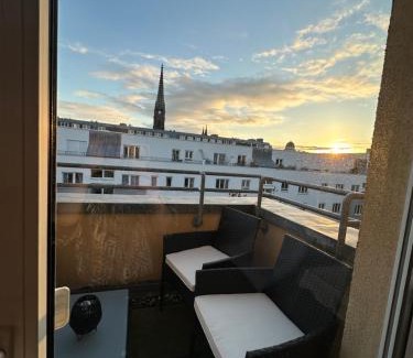 Zentrum-Sued Apartment | Zentrum - Blick über die Dächer von Leipzig