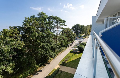 Lubmin House | Zimmer mit Balkon Neubau - Hotel Seebrücke