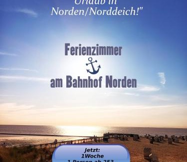 Suderneuland I House | Zimmer Stadt Norden nähe Bahnhof und ZOB