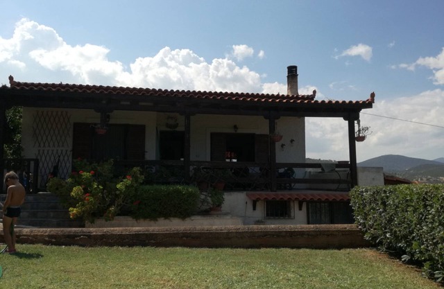 Βίλα Φανης .nΗ απόλυτη ηρεμία. Απεριόριστη θέα θάλασσα βουνό.