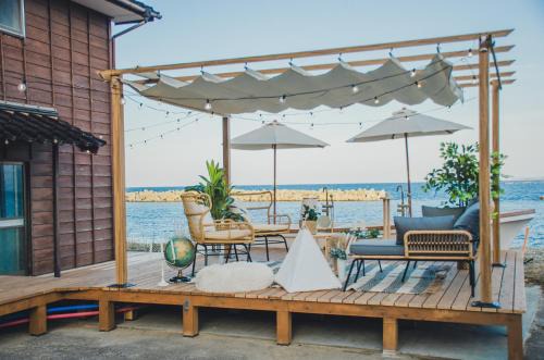 インフィニティ露天風呂 蔵サウナ オーシャンビュー 一棟貸切 Sea Side 椿