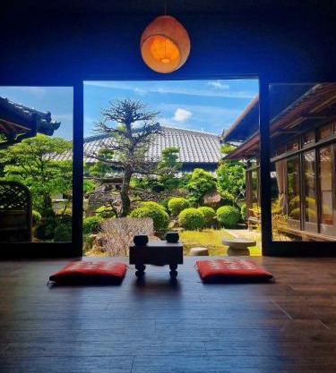 一棟貸切の宿 夕凪 500平方米一日一組日本庭園 3名まで同一料金 最大14名様父母ヶ浜車で10分