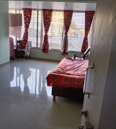 1 big furnished studio apartment with a pantry including fridge, utensils, gas stove and a washing machine with attached bathroom that can accommodate minimum 4 people
