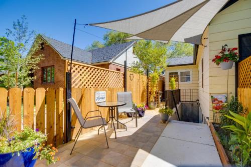 1 Mi to Riverwalk Downtown Reno Studio with Patio!