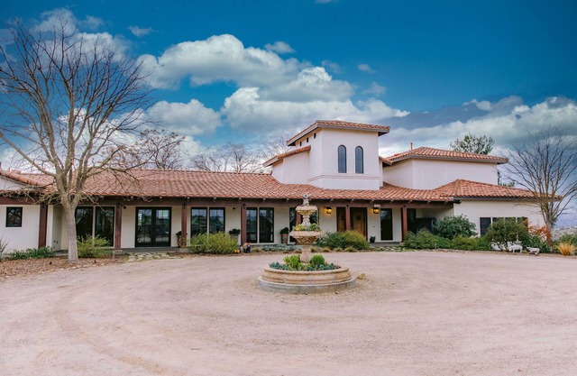 17 acres with tennis court, pool . in the middle of Paso Robles wine country!