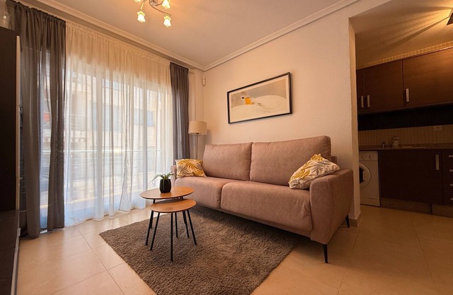 2 bedroom apartment with sea views and swimming pool in Punta Prima, Torrevieja