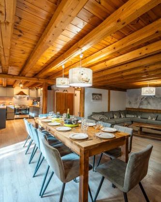 2AlpesChalets - Chalet Marie 1 - Standing et Sauna au pieds des pistes