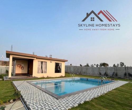 2BHK Farmhouse near Ananthigirii Hills by Skyline Homestays