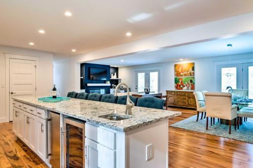 3-Acre Thetford Rental with River Access and Upgrades!