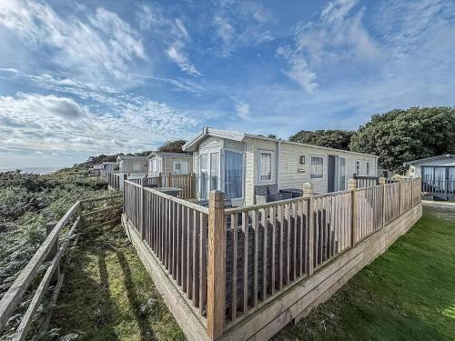 6 Berth Caravan With Stunning Sea Views And Decking To Relax On, Ref 32048Az