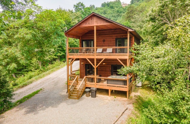 A Treehouse View Over Lake Fontana