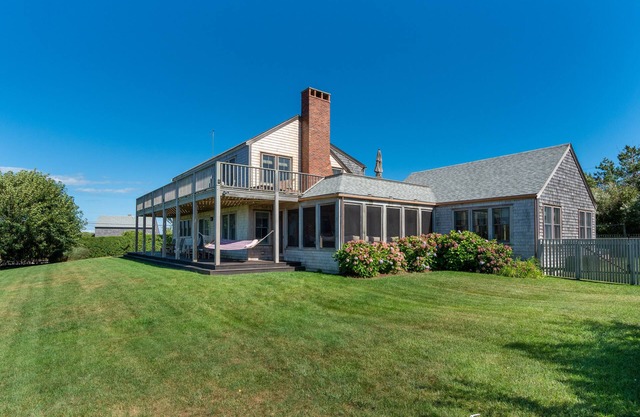 A True Madaket Gem-Direct Water Views, Pool & Option to Add 3 Bedroom Cottage