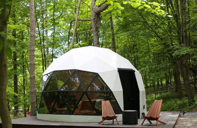 Amanita Dome. All-inclusive food and drinks.