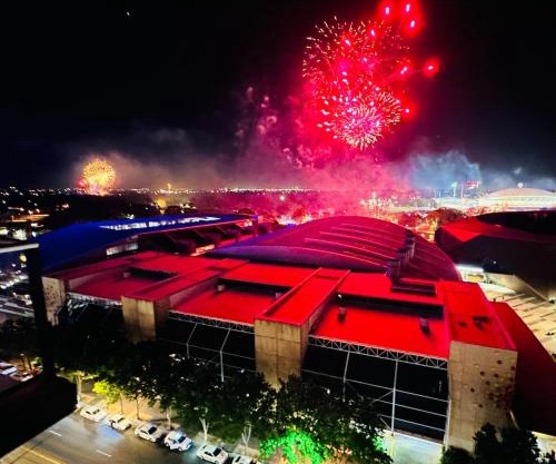 Amazing views of North Terrace