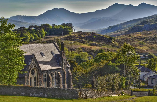 Ancient and modern stylishly combine in this beautiful Church in Snowdonia