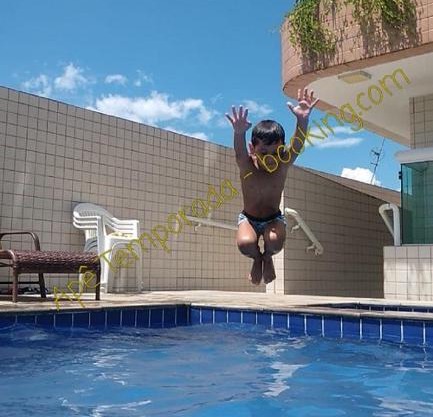 Apê Temporada Praia Grande SP Completo com Piscina, Churrasqueira, Estacionamento