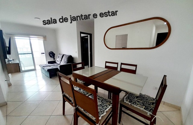 Ap Temporada Top até 08 Pessoas/praia 06 Minutos/aceita Pet/02 Vagas de Garagem