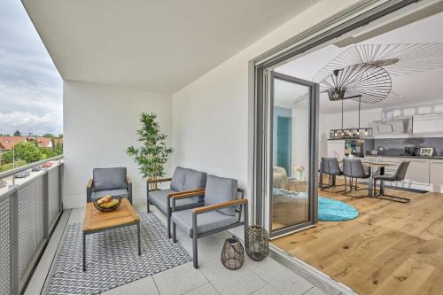 apanoxa homes I XXL Balkon I Kinderspielplatz I Boutique Apartment