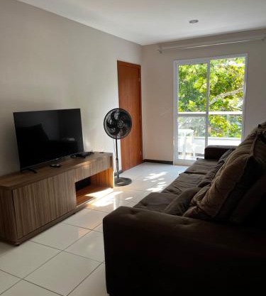 Apartamento completo a 2 min à pé da praia