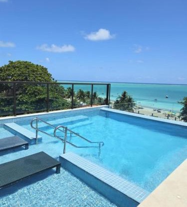 Apartamento completo com vista para o mar