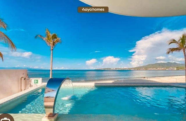 Apartamento en Bucerías frente al mar, condominio Tayau