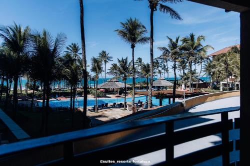 Apartamento no Suítes Resort - Pé na areia - Ao lado do parque aquático - Administrado por Anfitrião