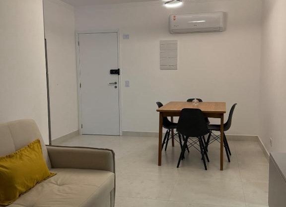 Apartamento novo pé na areia vista mar