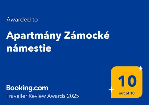 Apartmány Zámocké námestie
