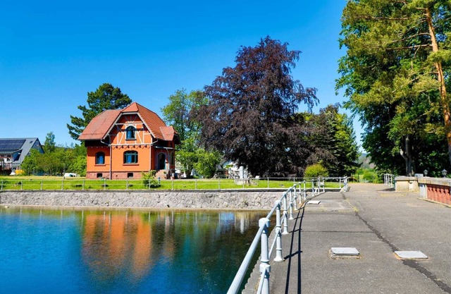 Apartment "Haus am See" Alte Tambacher dam for 2-4 people