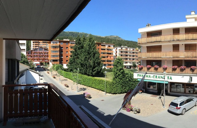 Apartment in the Center of Crans With Views towards the Mountains