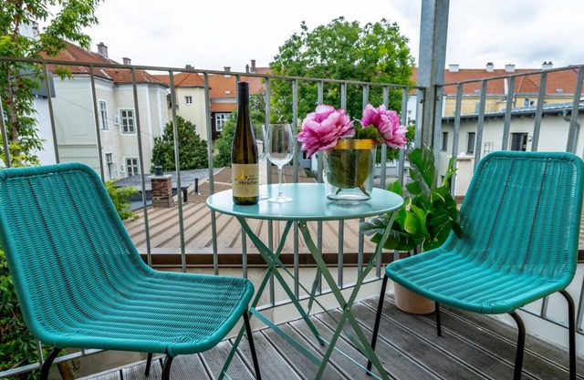 Apartment with Terrace and King Bed in Krems City