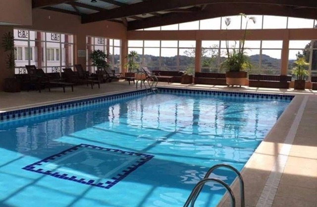 Apartment with heating and thermal pool near the center!