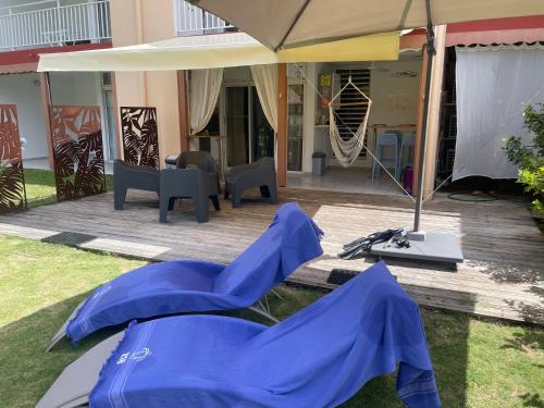 Appart bord de plage et piscine