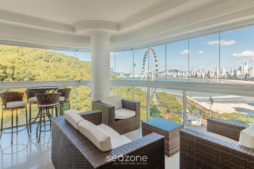 Apto 3Q c/Vista Mar e Roda Gigante em BC BSD1501