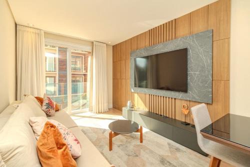 Apto com Piscina Aquecida em Canela