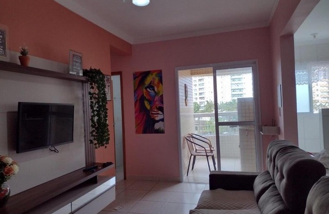 Apto150 m praia, Wi-Fi, 6pessoas