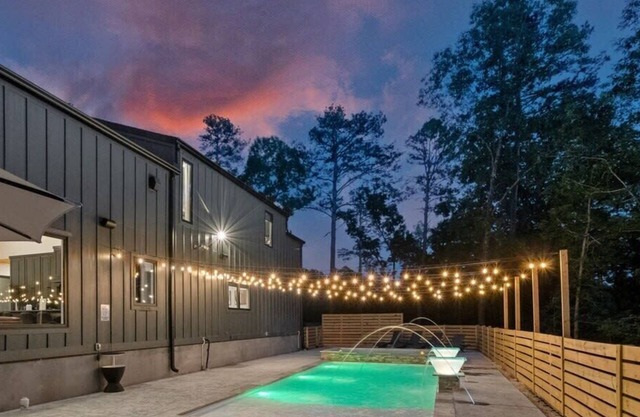 Arkansas Luxe Forest Haven: Pool, Cinema & More!