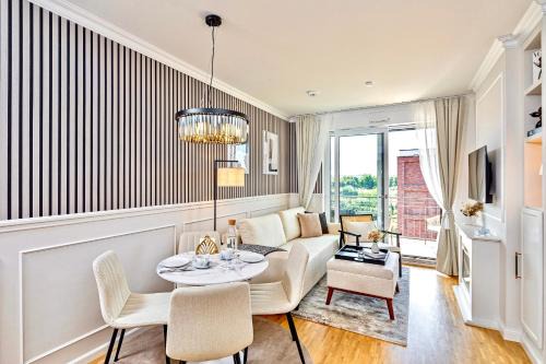 Art Deco Residence Elbblick Parken Küche