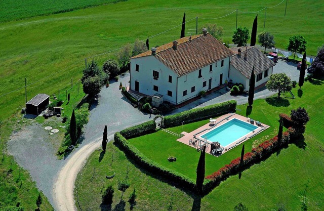 Authentic pool house